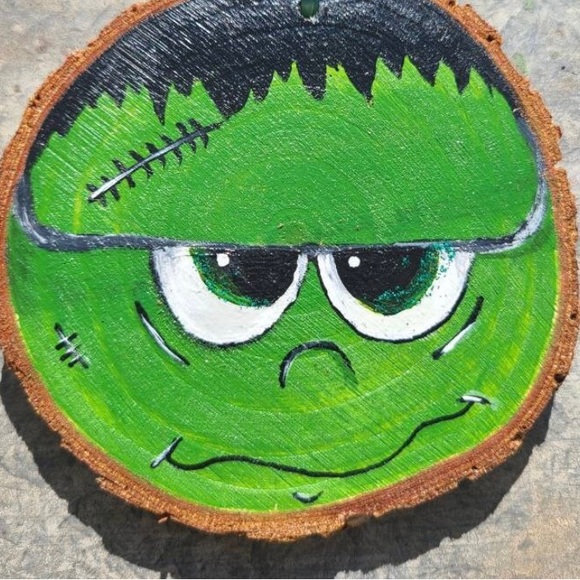 Custom Halloween and fall ornaments painting reference pictures - Picture 10 of 15